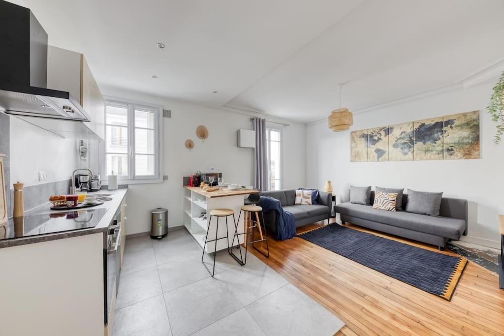 Au Quai De Seine De Paris Appartement- T2 Витри-сюр-Сен Экстерьер фото